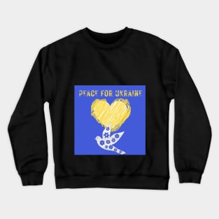 PEACE FOR UKRAINE Crewneck Sweatshirt